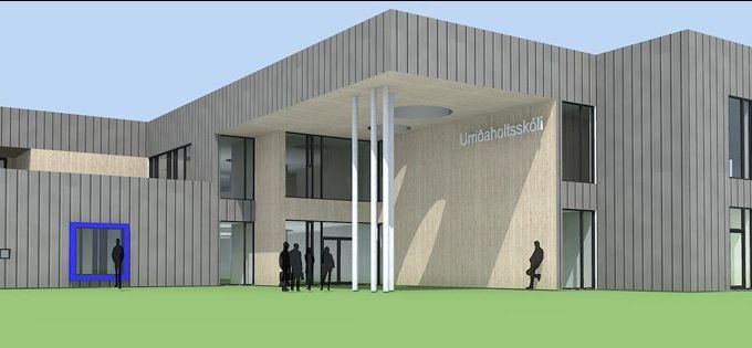 Urriðaholtsskóli - teikning