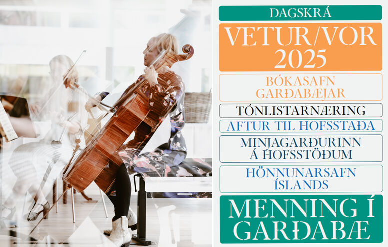 Menning í Garðabæ: Nýr dagskrárbæklingur kominn út