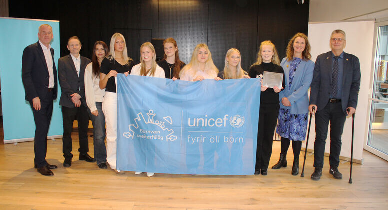 Garðabær orðið Barnvænt sveitarfélag