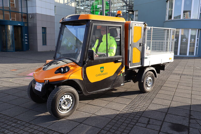 „Fólk brosir bara þegar það sér mig nálgast á bílnum“