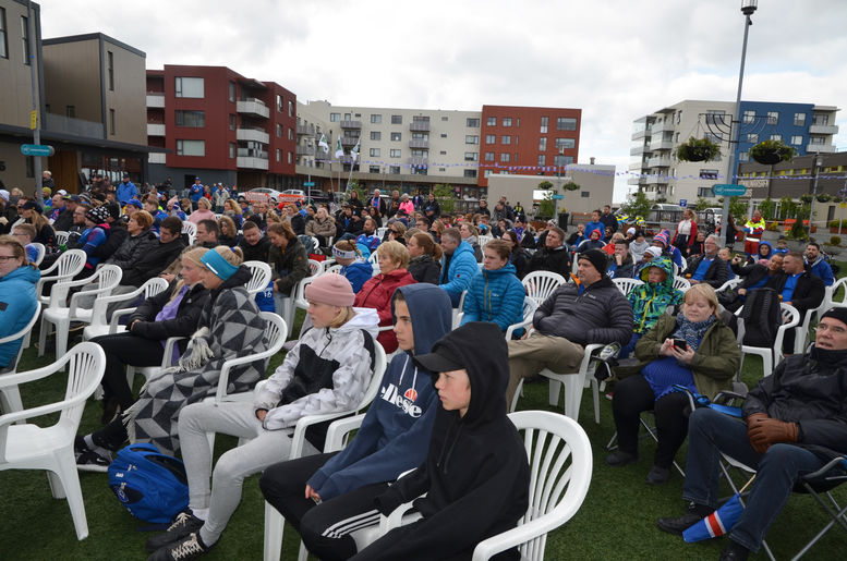 Ísland-Króatía á Garðatorgi