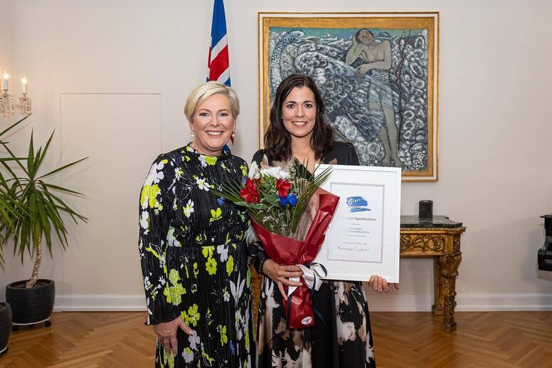 Hrafnhildur hlaut Íslensku menntaverðlaunin fyrir framúrskarandi kennslu
