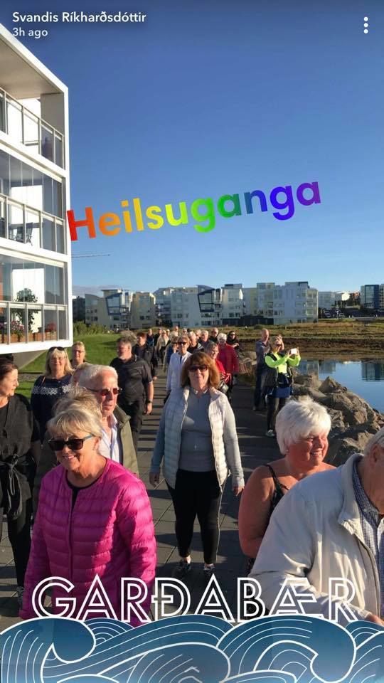 Lýðheilsuganga í Garðabæ