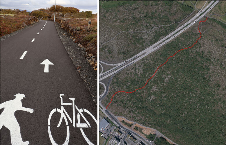 Nýr stígur í einstakri náttúru