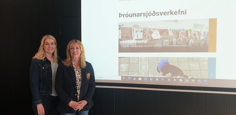 Kristjana og Sigríður Hulda