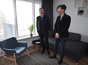 Guðmundur Ingi Guðbrandsson og Sigurður Gísli Pálmason