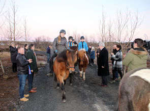 Ný reiðleið frá Kjóavöllum tekin í notkun