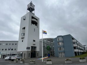 Flaggað í tilefni Hinsegin daga
