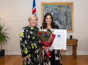 Hrafnhildur hlaut Íslensku menntaverðlaunin fyrir framúrskarandi kennslu