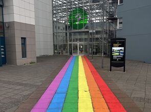 Regnbogagöngugatan við Garðatorg