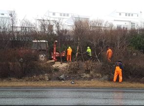 Klippingar við Bæjarbraut