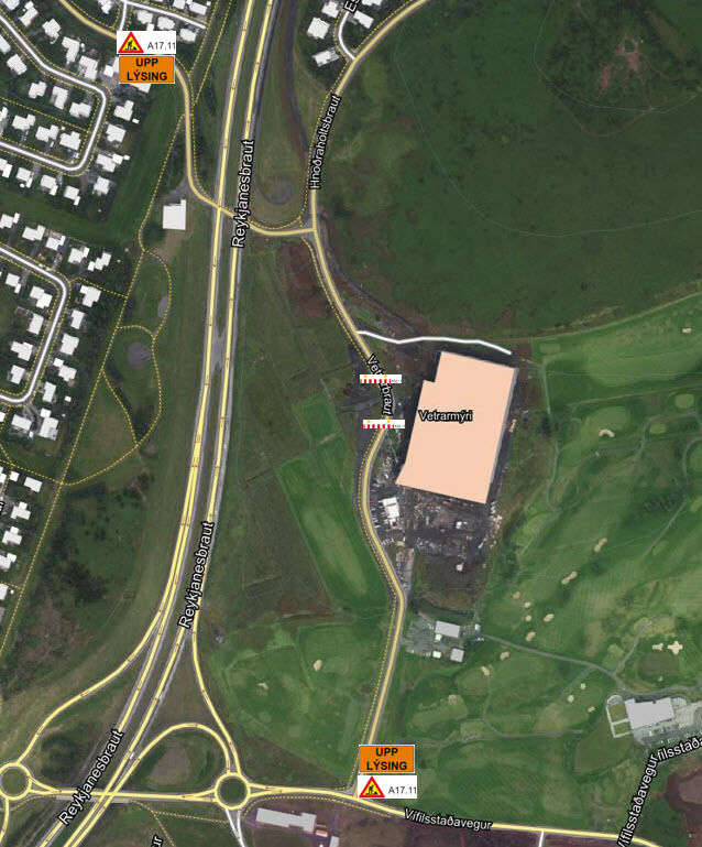 Vetrarbraut lokun merking