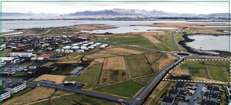 Loftmynd Álftanes Kumlamýri