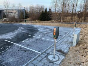 Hleðslustöð við FG