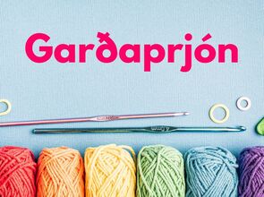 Garðaprjón á Bókasafni Garðabæjar